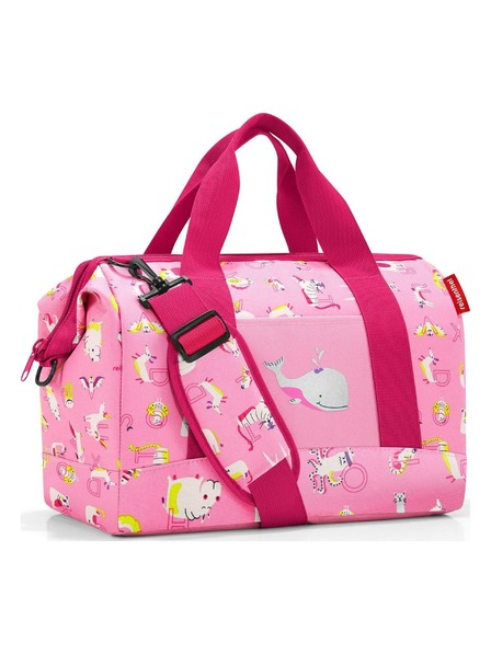 Reisenthel Cestovní taška Reisenthel Allrounder M Kids Abc friends pink