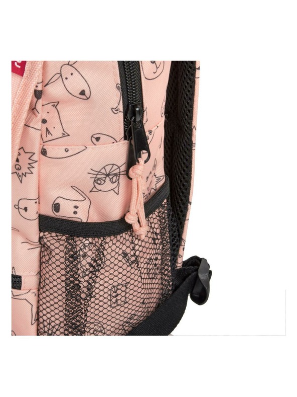 Reisenthel Batoh Reisenthel Backpack Kids Cats and dogs rose