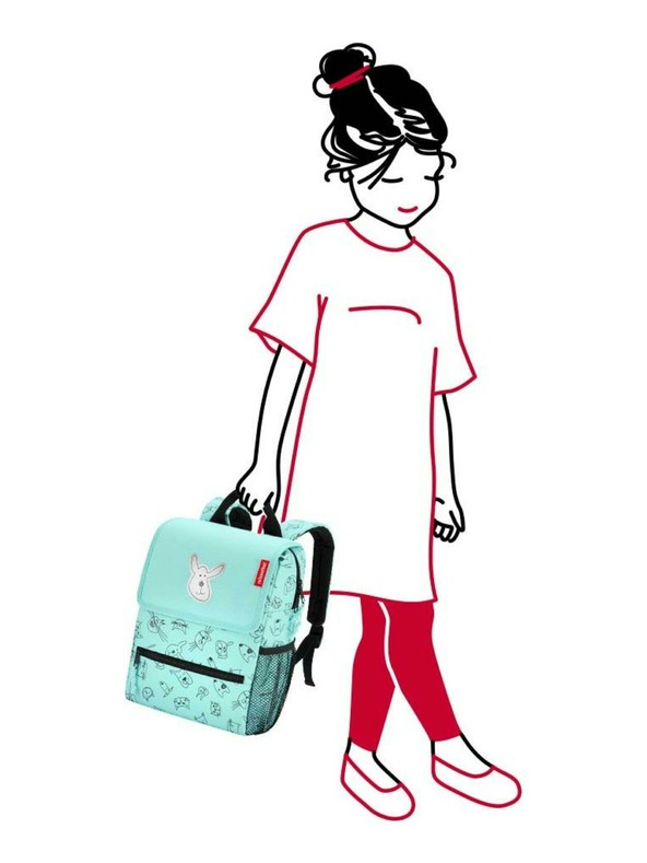 Reisenthel Batoh Reisenthel Backpack Kids Cats and dogs mint