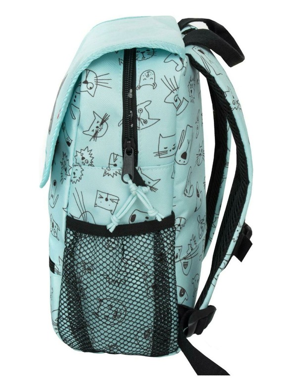 Reisenthel Batoh Reisenthel Backpack Kids Cats and dogs mint