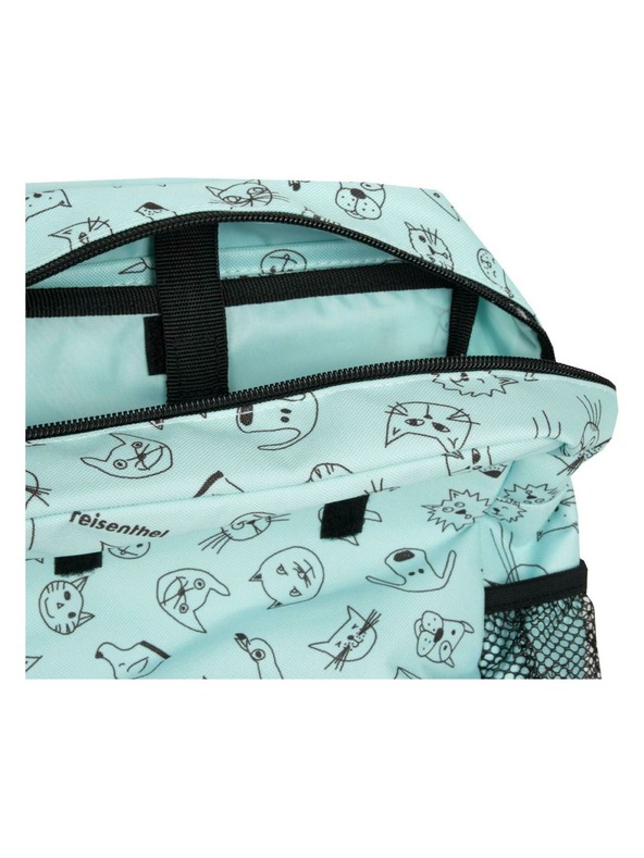 Reisenthel Batoh Reisenthel Backpack Kids Cats and dogs mint