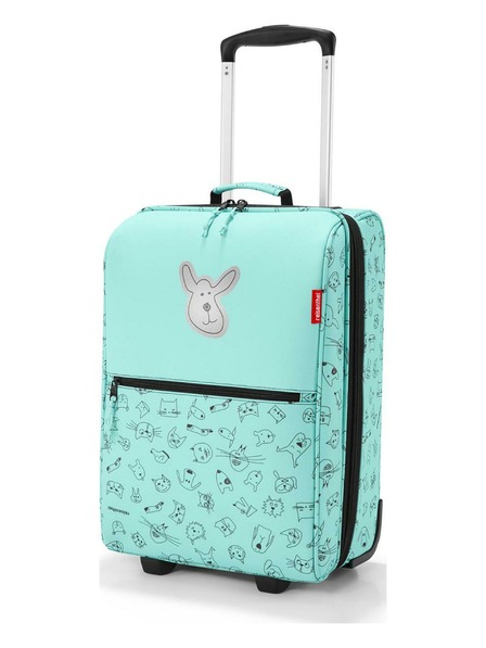 Reisenthel Dětský kufr Reisenthel Trolley XS Kids Cats and dogs mint