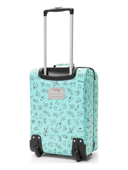 Reisenthel Dětský kufr Reisenthel Trolley XS Kids Cats and dogs mint
