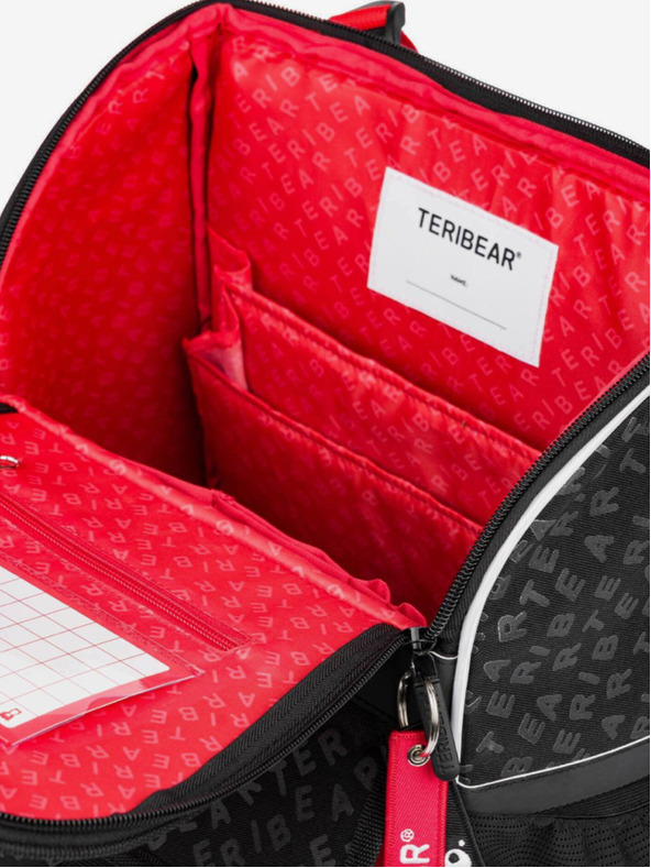 BAAGL  Černý školní aktovka zippy teribear Baagl