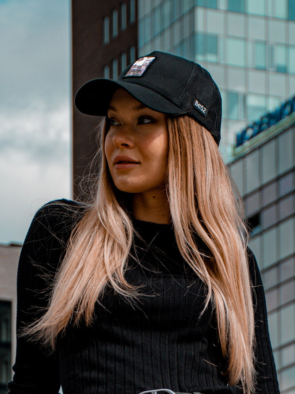 Be52 Be52 Wagon kšiltovka premium černá