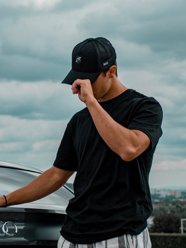 Be52 Be52 Tiger kšiltovka premium černá