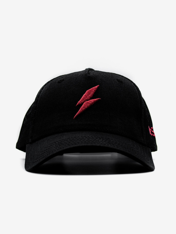 Be52 Be52 Bolt kšiltovka premium černá/červená