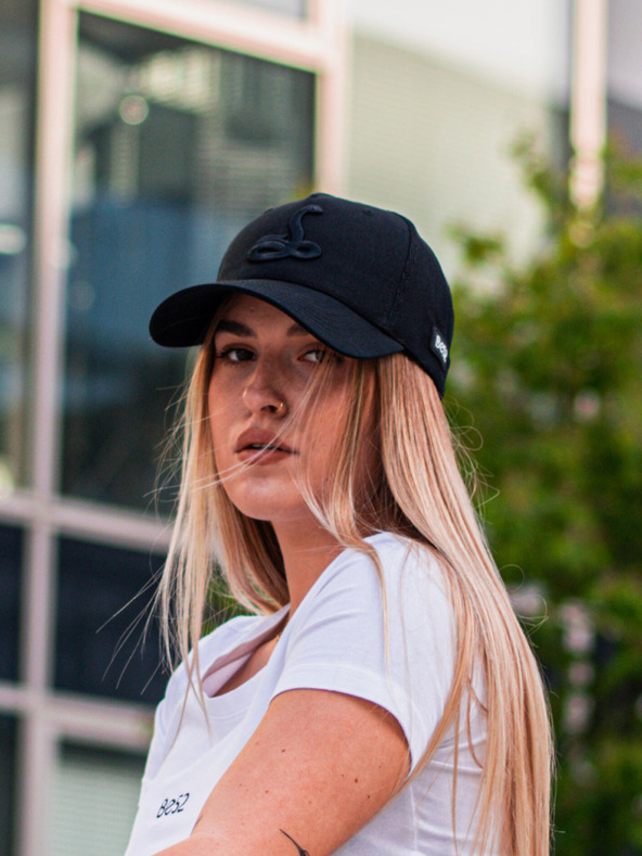 Be52 Be52 Snake kšiltovka premium černá