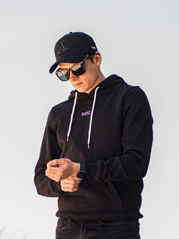 Be52 Be52 Snake kšiltovka premium černá