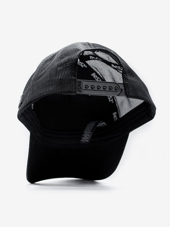 Be52 Be52 Snake kšiltovka premium černá/bílá