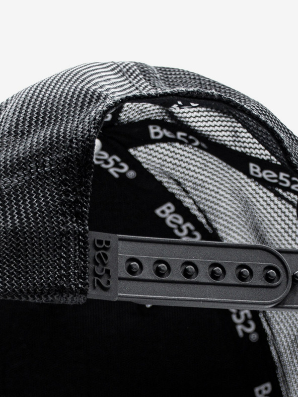 Be52 Be52 Snake kšiltovka premium černá/bílá