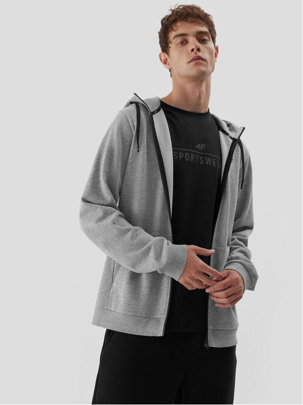 4F Pánská bavlněná mikina