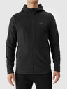 4F Pánský fleece regular s kapucí 4F