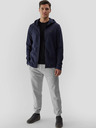 4F Pánský fleece regular s kapucí 4F