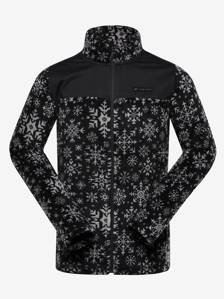 ALPINE PRO Pánská mikina supratherm ALPINE PRO EFLIN black varianta pa