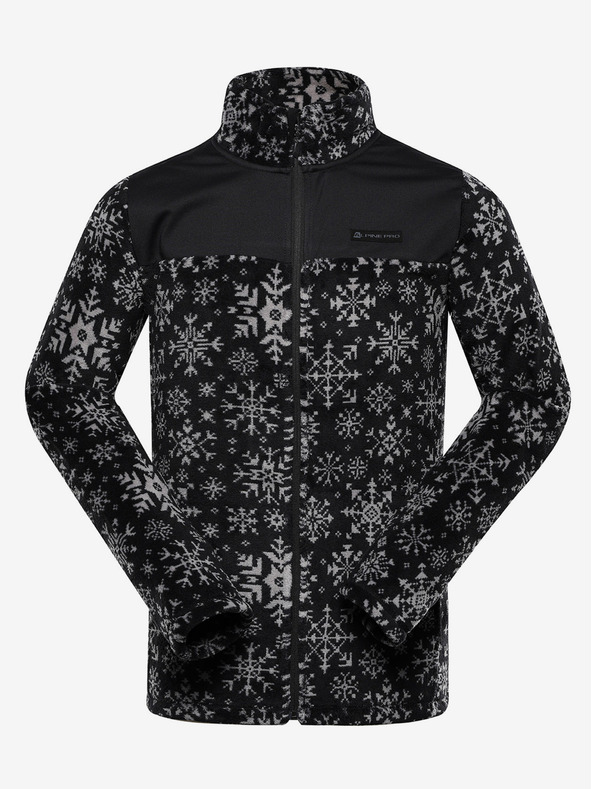 ALPINE PRO Pánská mikina supratherm ALPINE PRO EFLIN black varianta pa