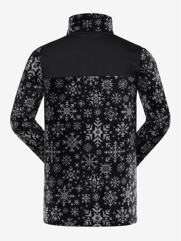 ALPINE PRO Pánská mikina supratherm ALPINE PRO EFLIN black varianta pa