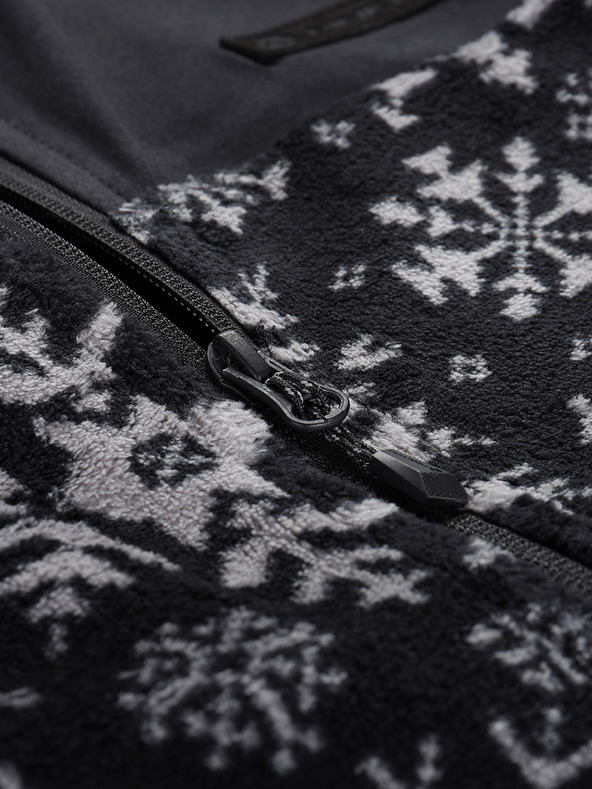 ALPINE PRO Pánská mikina supratherm ALPINE PRO EFLIN black varianta pa