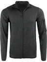 ALPINE PRO Pánská rychloschnoucí mikina s cool dry ALPINE PRO IRWES black