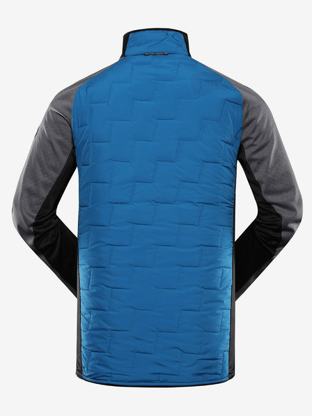 ALPINE PRO Pánská mikina mikina s merino výplní ALPINE PRO JORW mykonos blue