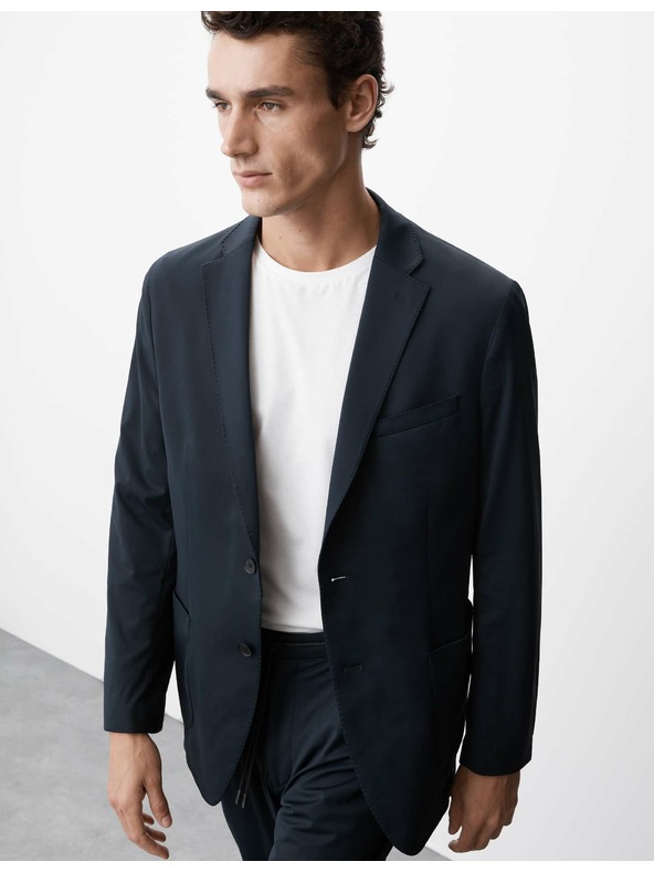 Marks & Spencer Sako mírně projmutého střihu vhodné na cestování Marks & Spencer námořnická modrá