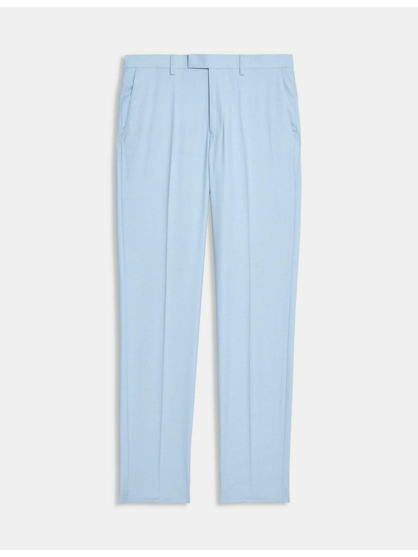 Marks & Spencer Oblekové kalhoty úzkého střihu Marks & Spencer modrá