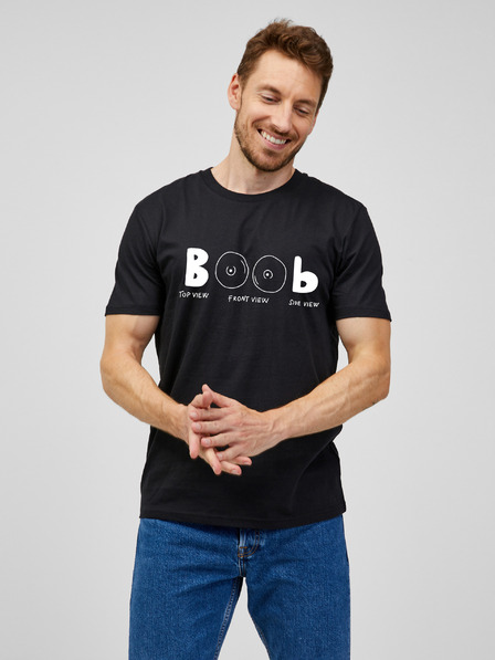 ZOOT.Original Černé pánské tričko ZOOT.Original Boob