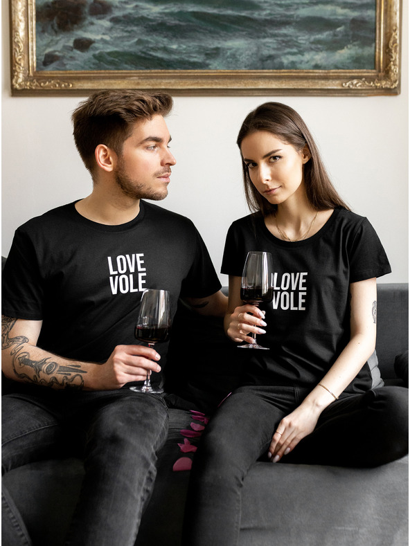 ZOOT.Original Černé pánské tričko ZOOT Original Love Vole