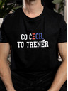 ZOOT.Original Černé pánské tričko ZOOT Original Co Čech, to trenér