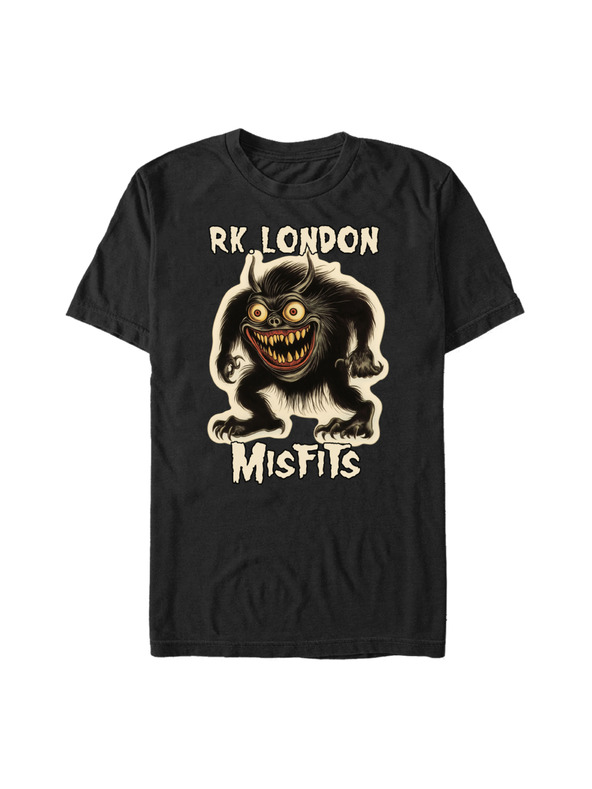 ZOOT.Fan Černé tričko RK London Misfits