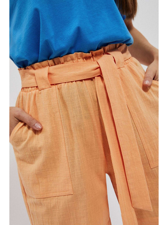 Moodo Oranžové dámské kraťasy Moodo