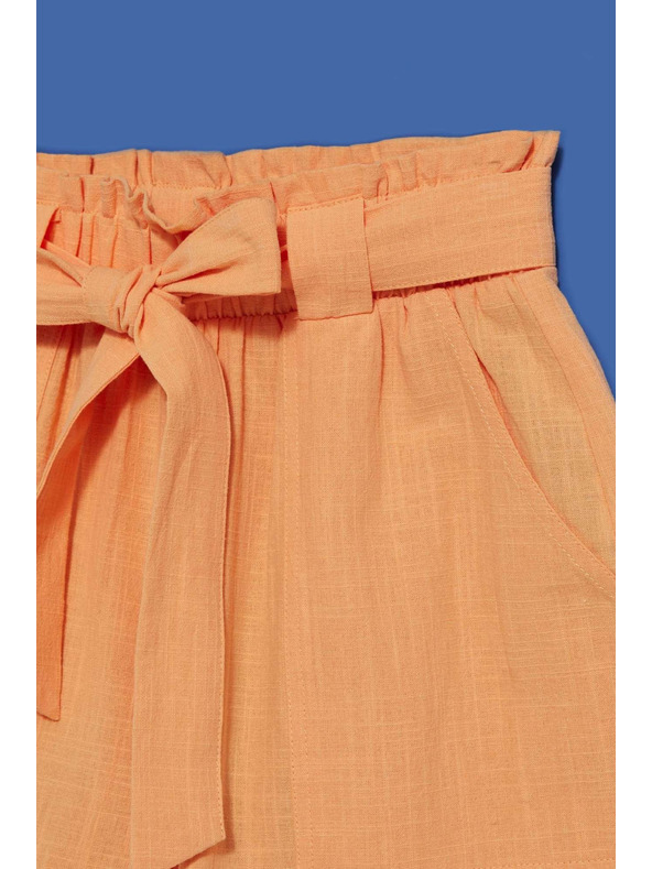 Moodo Oranžové dámské kraťasy Moodo