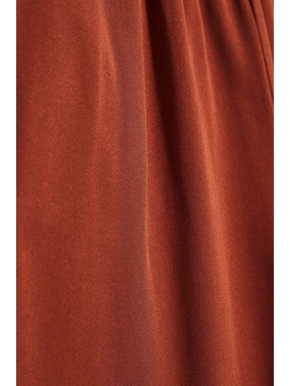 Moodo Hnědé dámské kraťasy Moodo