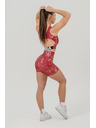 Nebbia Leginové šortky s vysokým pasem 5″ HAMMIES 615 XS,red