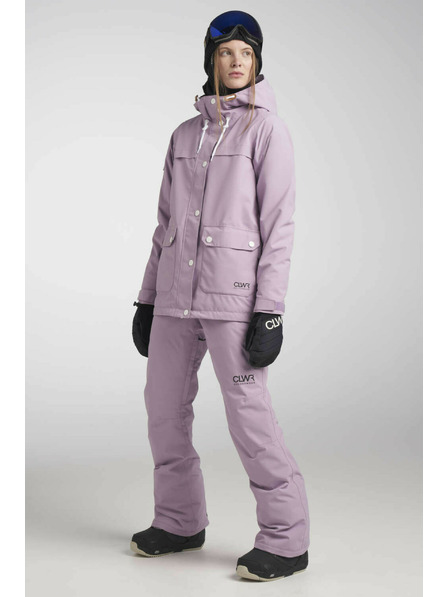 Tenson Dámská Snowboardová Bunda Colourwear Ida W Světle Fialová