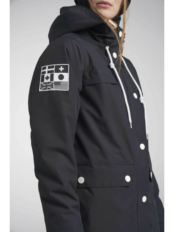 Tenson Dámská Snowboardová Bunda Colourwear Ida W Černá