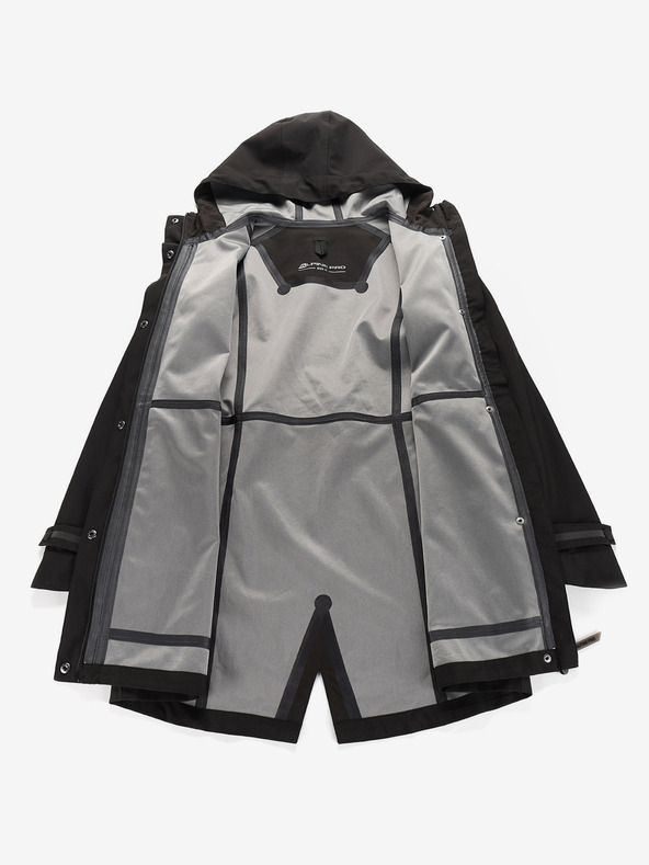ALPINE PRO Dámský kabát s membránou ptx ALPINE PRO SETIJA black