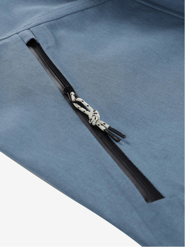 ALPINE PRO Modrý dámský  nepromokavý kabát s membránou ptx Alpine Pro PERFETA