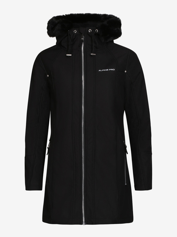 ALPINE PRO Dámský kabát ALPINE PRO LAKEMA black