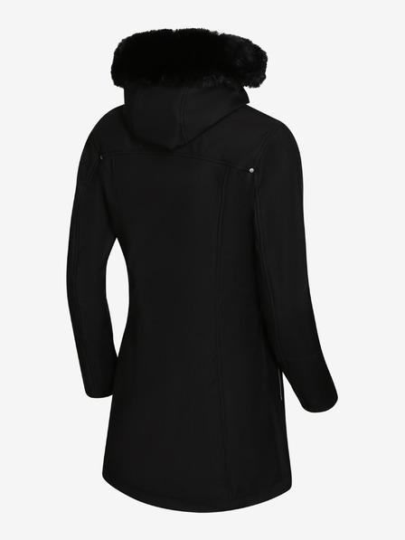 ALPINE PRO Dámský kabát ALPINE PRO LAKEMA black