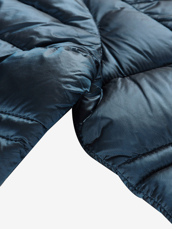 ALPINE PRO Dlouhý dámský ultralehký kabát ALPINE PRO OREFA modrá