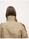 Marks & Spencer Funkční bunda ve stylu Trucker z čisté bavlny Marks & Spencer smetanová