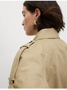 Marks & Spencer Funkční bunda ve stylu Trucker z čisté bavlny Marks & Spencer smetanová