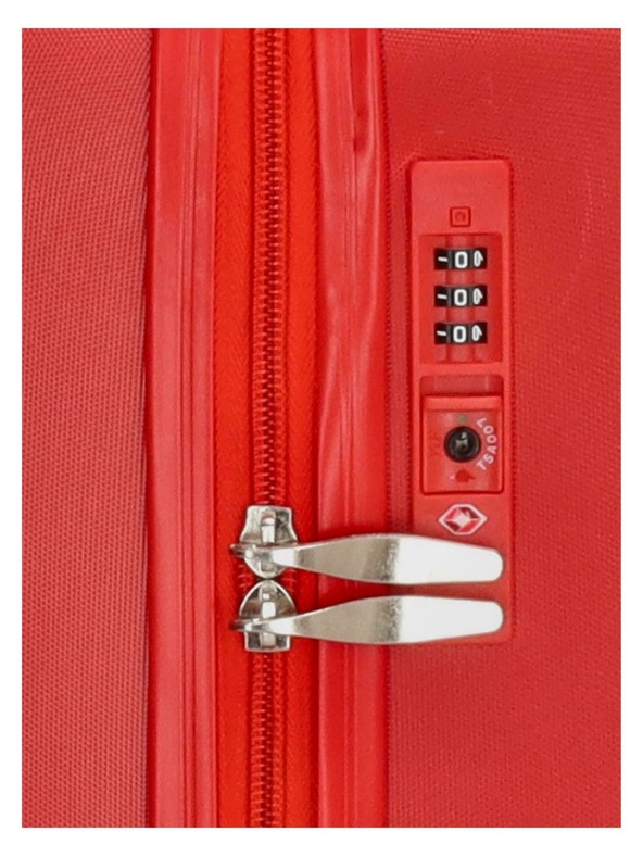 Beagles Cestovní kufr Beagles Originals Travel Red