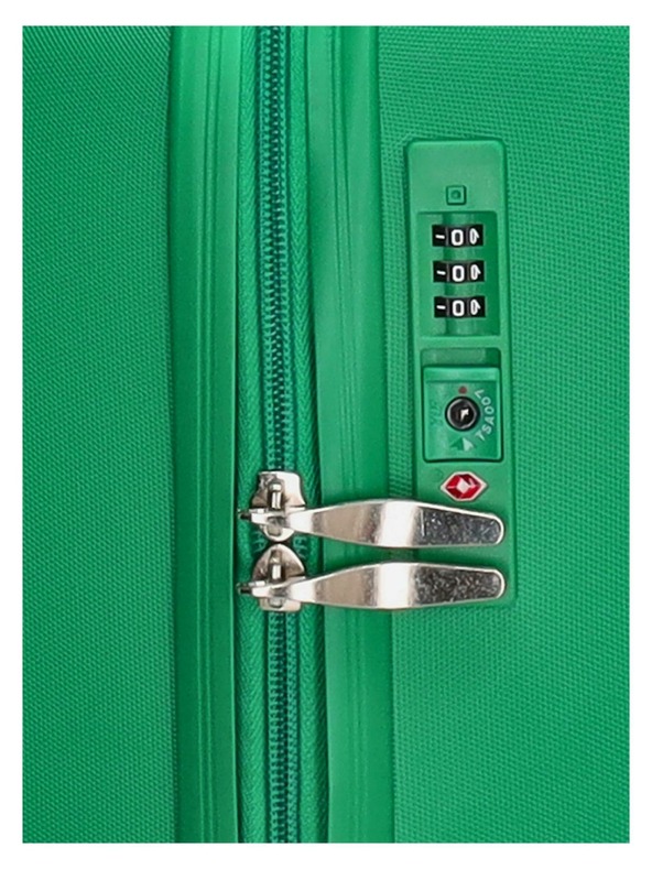 Beagles Cestovní kufr Beagles Originals Travel Green