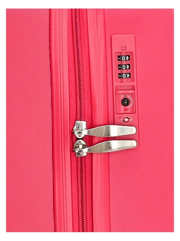 Beagles Cestovní kufr Beagles Originals Travel Fuchsia