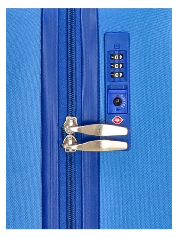 Beagles Cestovní kufr Beagles Originals Travel Steel Blue