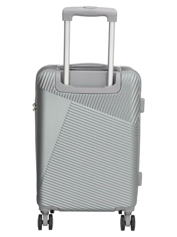 Beagles Cestovní kufr Beagles Originals Travel Silver