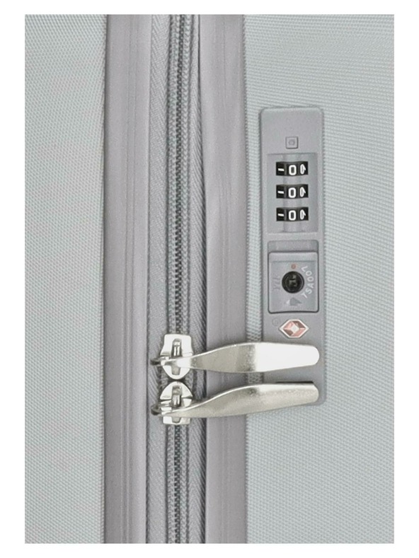 Beagles Cestovní kufr Beagles Originals Travel Silver