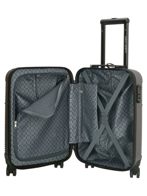 Enrico Benetti Cestovní kufr Enrico Benetti Louisville S Grey